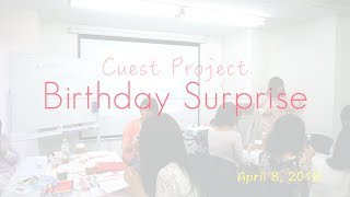 CuestProject（キューイストプロジェクト）♡バースデーサプライズ2018#こはらみき