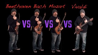 Guitar Battle - Beethoven VS Bach VS Mozart VS Vivaldi