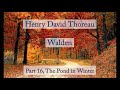 henry david thoreau walden the pond in winter audiobook