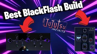 [Jujutsu  Infinite] BEST BLACK FLASH BUILD IN JUJITSU INFINTE!!