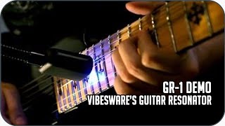 Vibesware Guitar Resonator GR-1 Review/Demo (Get infinite Feedback \u0026 Sustain)