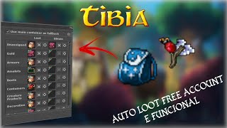 COMO FAZER UM AUTO LOOT TOTALMENTE FUNCIONAL PARA FREE ACCOUNT NO TIBIA!