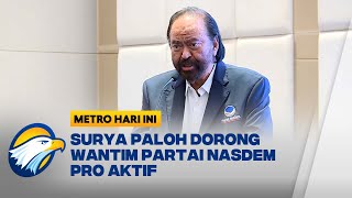 Rakornas Dewan Pertimbangan Partai NasDem - [Metro Hari Ini]