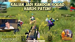 Pendidikan Random SQUAD - RANTION PUBG Mobile