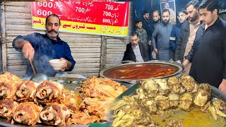 30 Year's Old Cheapest Siri Paye | ROADSIDE Mini Food Point | AMAZING STREET FOOD