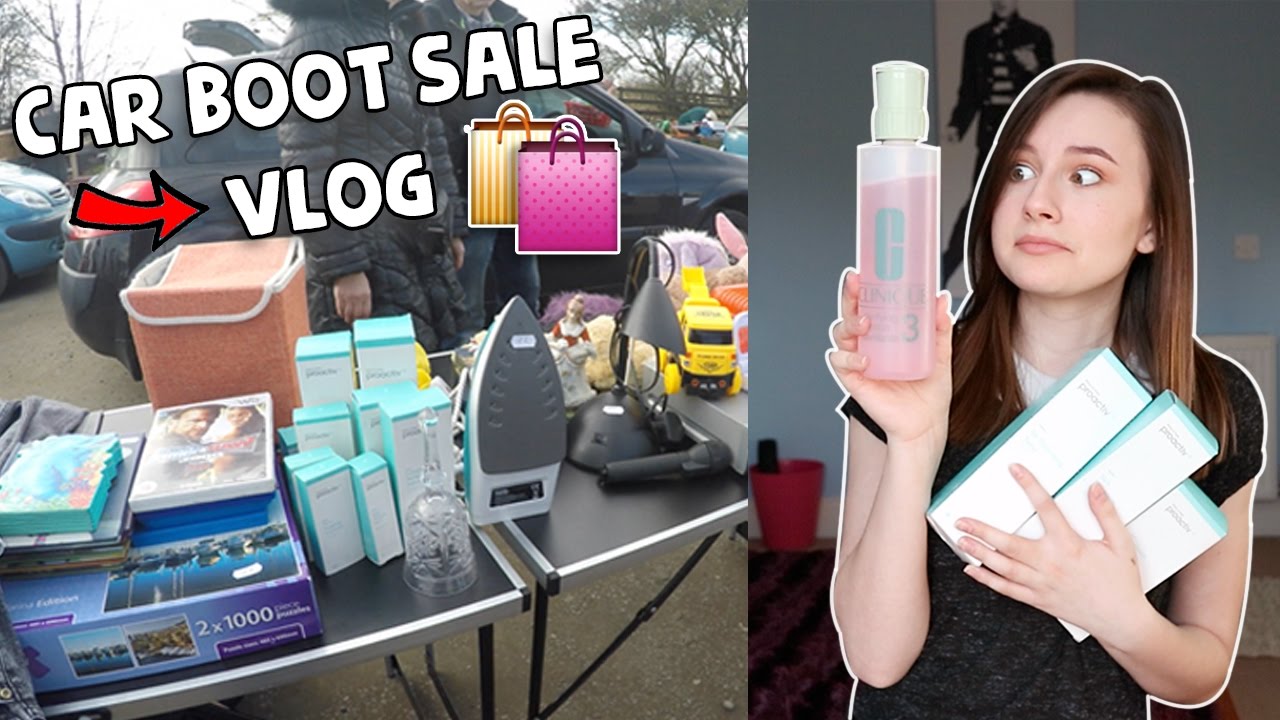 Car Boot Sale Vlog Mini Haul 笙 Youtube