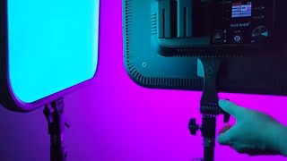 NEEWER RGB LED Video Light Panel with App Control Stand Kit 2 Packs, YouTube/Zoom/Photography Review