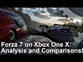 [4K] Forza Motorsport 7: Xbox One X Analysis + Forza 6 PC/Xbox One Graphics Comparison