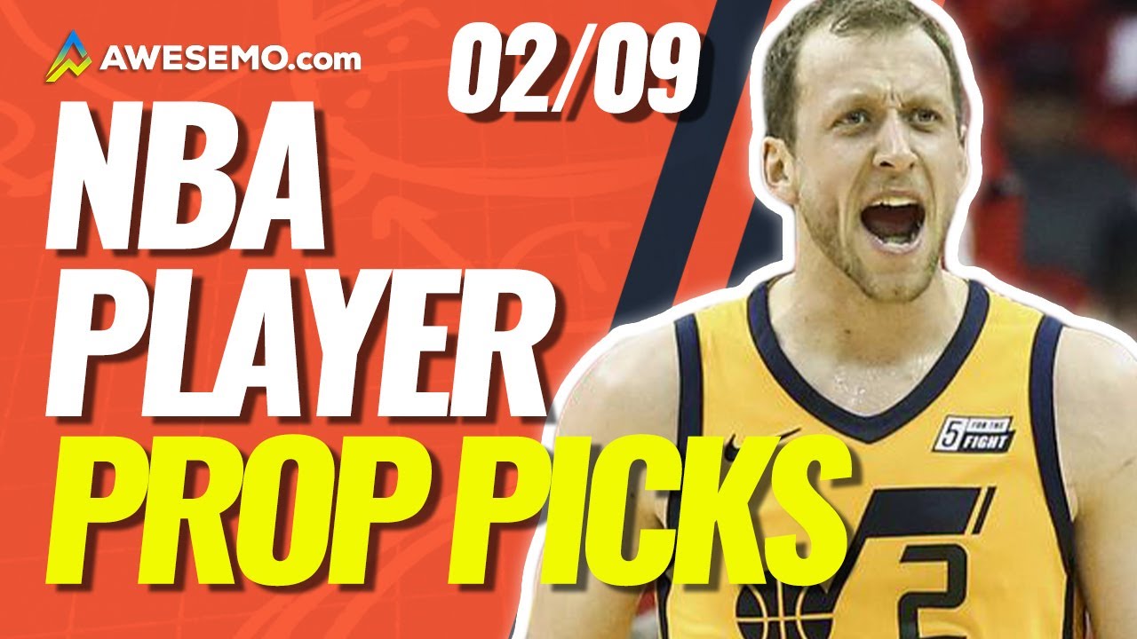 NBA PROP BETTING PICKS 2/9/21 | Awesemo OddsShopper NBA Prop Report ...