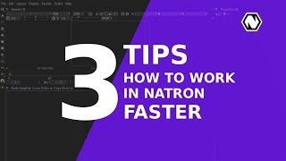 How to work faster in NATRON. Quick Tips