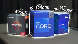 늦었지만 확실한? 인텔 끝판왕 vs AMD 끝판왕 CPU 리뷰