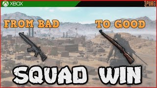 PUBG XBOX: SQUAD WIN - K98 is so much better than the mutant.