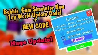Roblox Bubble Gum Simulator Update 13 All Codes Videos - 