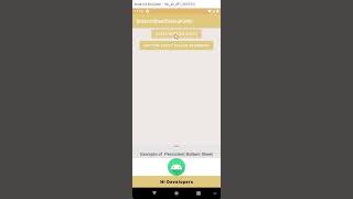 Bottom Sheet Dialog Fragment in Android with Kotlin Code
