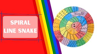 Pattern Paper Plate Snake