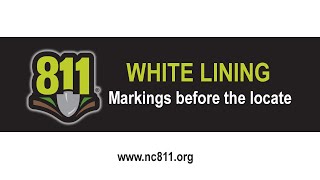 White lining, Markings before the locate