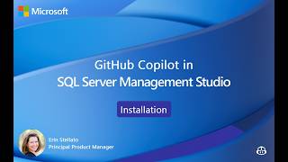 GitHub Copilot in SSMS: Installation