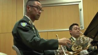 金管五重奏  リコシェ  ケリー･ターナー作曲 陸上自衛隊中央音楽隊メンバーによる 金管五重奏 Ricochet by Kerry Turner