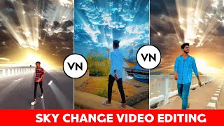 Sky Change Instagram Reels Video Editing In Vn App | Sky Cloud Effect Video Editing In Vn Editor App
