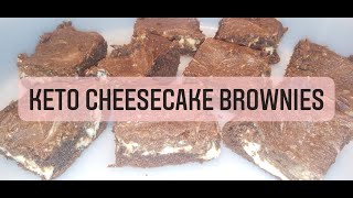 Keto Cheesecake Brownies!