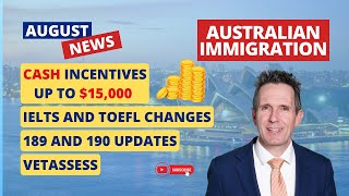 Australian Immigration News August 2023: Cash Incentives, IELTS and TOEFL Changes and Aged Care