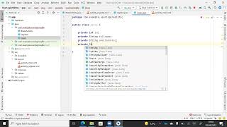 Java SQLite Register and Login Part 4 Creating User Class