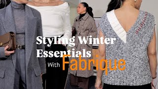 Styling Winter Essentials with Fabrique