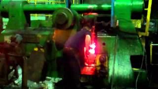 forging on 5 inch upset machine