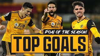 Wolves 2020/21 Goal of the Season nominees | Jimenez, Neto, Moutinho, Vitinha