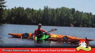 Private Canoe, Kayak and SUP Board Instruction at Frontenac Outfitters