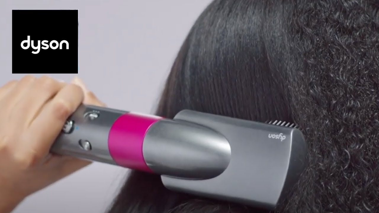 Tutorial: Smooth And Straighten Your Hair With The Dyson Airwrap ...