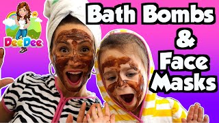 How to Make DIY Bath Bombs and Face Masks | Science Experiments for Kids