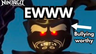 I edited Ninjago cause Garmadons Oni form is DISGUSTING