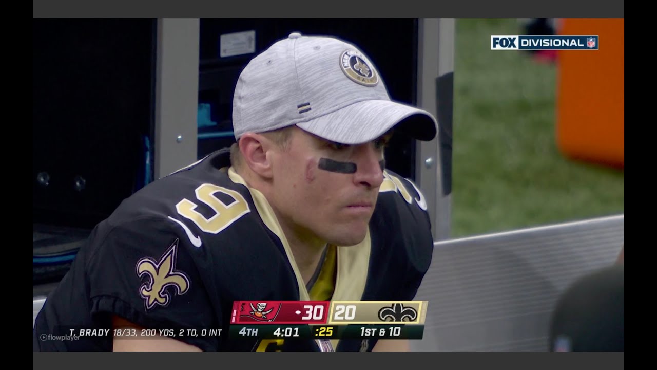 NFL REACTION VIDEO - FEEL SORRY FOR DREW BREES FAM😭 - YouTube