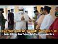 Syafari Jum'at Bupati Karimun di Masjid l ikhlas desa tanjung batu kecil kec. buru