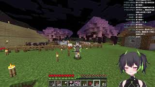 【Minecraft】雑談しながらマイクラ配信【Vtuber #黒孤堕キバ 】