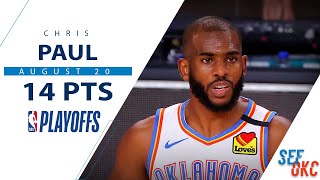 Chris Paul's Full Game 2 Highlights: 14 PTS vs Rockets | 2020 NBA Playoffs - 8.20.20