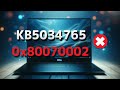 Fix  KB5034765 Update Not Installing Install Error 0x80070002 Windows 11 [Version 23H2/22H2]