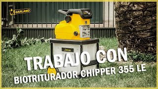 Biotrituradora CHIPPER 355 LE | TRABAJO