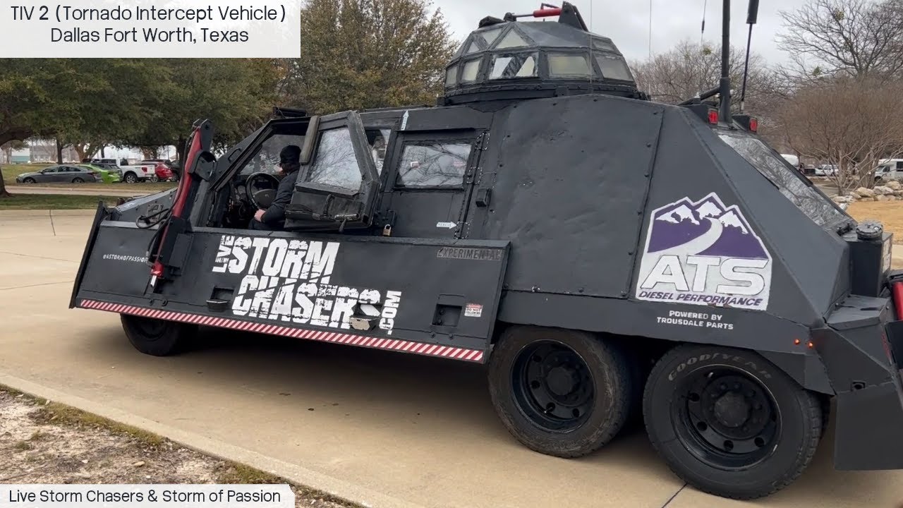 Tiv 2 Tornado Intercept Vehicle Teamtiv Dallas Fort Worth Texas