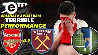 TERRIBLE PROFORMANCE 😠 Arsenal 0-2 West Ham 😠 5 big chances missed 😠 BUN VAR & REF BLAME THE PLAYERS