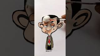Mr. Bean's mind refresh 👀 #shorts #art #viral