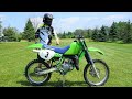 MORE PROBLEMS! First Ride On The 1989 Kawasaki Kx125 Dirt Bike