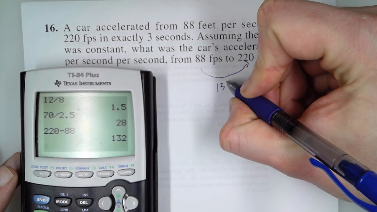 2017 2018 Act Prep Math 16 Youtube