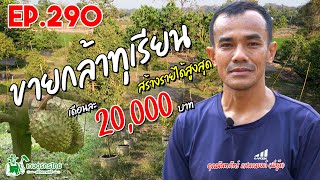 ปลูกทุเรียนและขายกล้าทุเรียน ก็สร้างรายได้สูงสุด 20,000 บาท/เดือน l เกษตรกรไทย สร้างรายได้ Ep290