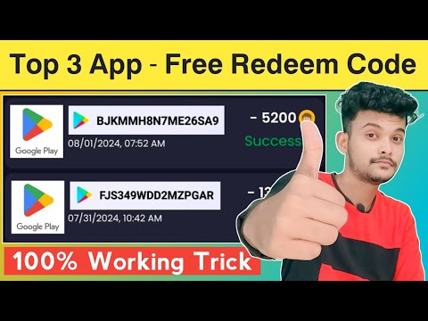 Las 3 mejores aplicaciones: código de canje gratuito de Playstore | Código de canje gratuito de Google Play | Cómo obtener un código de canje gratuito