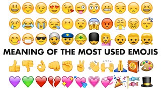 Meaning of the most used emojis | EMOJI-களின் அர்த்தம் தெரியுமா உங்களுக்கு?