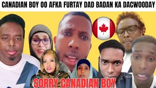 🔥 WAR DEG DEG CANADIAN BOY 🇨🇦 OO AFKA FURTAY KANA DACWOODAY DAD BADAN OO DHIBAY ADKAATAY😱