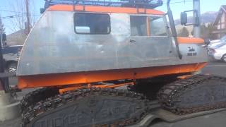 Tucker Snow CAT Sno Truck on Tracks Big Bear Lake, CA