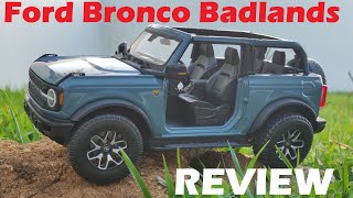 2021 Ford Bronco Badlands Review (in 1/18 scale by Maisto)